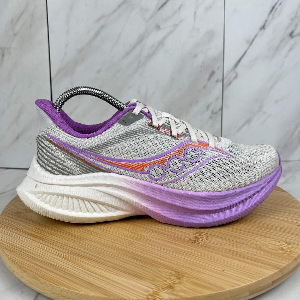 Saucony Endorphin Speed 5 Womens Size 9.5 White Crocus Running Shoes S11007-340